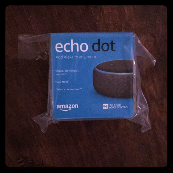 New Echo Dot (3rd Gen) Smart Speaker with Alexa - Picture 1 of 6